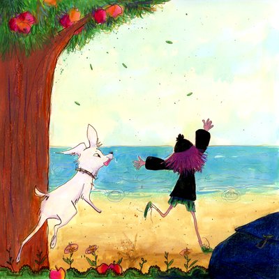 Fantasy Landscape with Characters