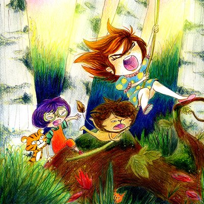 Traditional Art Style Character