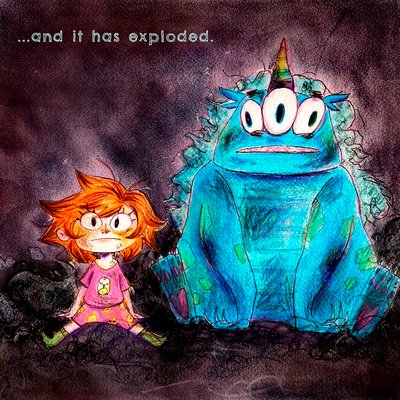 Monster under the bed - Little Sarah