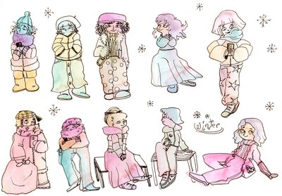 Composition Sketch - Layout Study